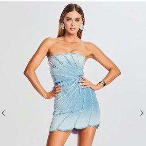 RETROFETE ARABELLE DENIM DRESS Size L